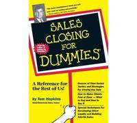 Tom Hopkins Sales Closing For Dummies (Tascabile)