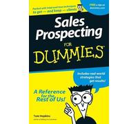 Tom Hopkins Sales Prospecting For Dummies (Tascabile)