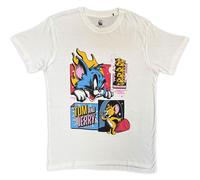 Tom & Jerry Pop Art ufficiale Uomo maglietta unisex