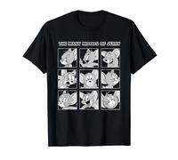Tom & Jerry The Many Moods Of Jerry Mono Maglietta