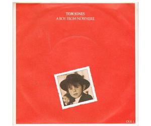 Tom Jones - A boy from nowhere (1987) / Vinyl single [Vinyl-Single 7'']