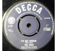Tom Jones - Tom Jones It's Not Unusual UK 45 7" single +To Wait For Love