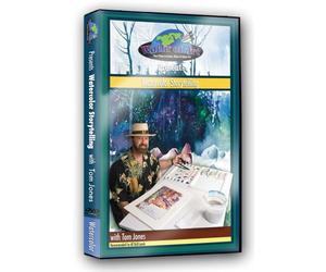 TOM Jones - video lezioni Art"acquerello Storytelling" DVD