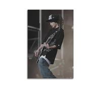 Tom KaulitzFamous personaggi del film e della televisione personaggi di musica pop, poster decorativo su tela, decorazione artistica su tela, decorazione artistica per soggiorno e casa, 30 x 45 cm,