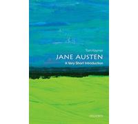 Tom Keymer Jane Austen (Tascabile) Very Short Introductions