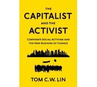 Tom Lin The Capitalist and the Activist (Copertina rigida)