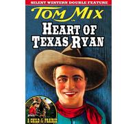 Tom Mix Double Feature: Heart of Texas Ryan (1917) (Silent ) / A Child of (DVD)