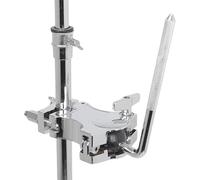 Tom Mount Bracket - Tom Stand For Drum Set | Stand da tamburo e lega di zinco hardware | Accessorio per strumenti multifunzione | Tom Drum Bracket | Manico rotante a 360 gradi per Tom Drum Set
