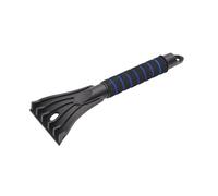ToM PaR Raschiaghiaccio per Auto | Raschietto per finestre | per Rivestimenti di Ghiaccio e Brina | Impugnatura ergonomica e Morbida | Resistente alle Temperature | Lunghezza: 30 cm | Blu