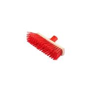 ToM PaR Scopa da strada | Scopa industriale leggera per esterni | Scopa con attacco manico in plastica | Senza manico | Setole rigide per cortile, terrazza, garage & giardino | 30 cm