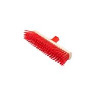 ToM PaR Scopa da strada | Scopa industriale leggera per esterni | Scopa con attacco manico in plastica | Senza manico | Setole rigide per cortile, terrazza, garage & giardino | 40 cm