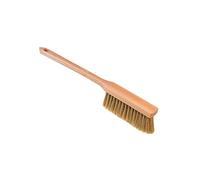 ToM PaR Spazzola in legno | Manico ergonomico in legno | Setole fini | Non graffia | Manico lungo infrangibile | Non deformabile | Per l'auto | Per la casa | Lunghezza: 43 cm