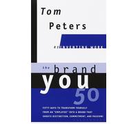 Tom Peters The Brand You50 (Reinventing Work) (Copertina rigida)