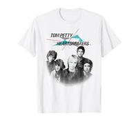 Tom Petty Long After Dark Band Foto Distressed Maglietta