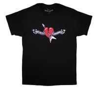 Tom Petty & The Heartbreakers Heart Logo autorizzato Uomo maglietta