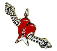 Tom Petty & The Heartbreakers Heart Logo Pin Badge