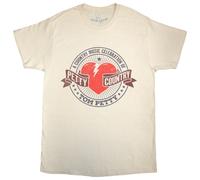 Tom Petty & The Heartbreakers Petty Country autorizzato Uomo maglietta