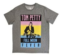 Tom Petty & the Heartbreakers - Tom Petty & The Heartbreakers Unisex T-Shirt: Full Moon Fever (Sports Grigio) Size XL