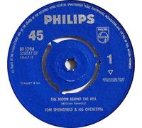 TOM SPRINGFIELD AND HIS ORCHESTRA - MOON BEHIND THE HILL 7 INCH (7" VINYL 45) UK PHILIPS 1963