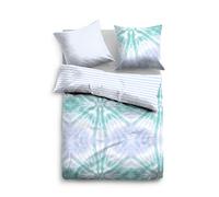 TOM TAILOR 0049960 Set biancheria da letto con fodere per cuscini Linon 1x 155x200 cm + 1x 80x80 cm, light blue