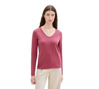 TOM TAILOR 1012976 Pullover, 16348-Velluto Rosa, S Donna