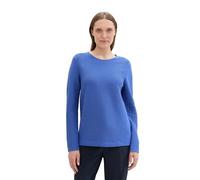 TOM TAILOR 1016350 Pullover, 10619-Preppy Jean Blue, L Donna