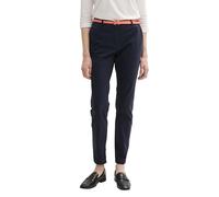 TOM TAILOR 1016542, Semplici pantaloni chino con cintura Donna, Blu (10668 - Sky Captain Blue), 32W / 34L