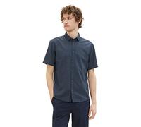 TOM TAILOR 1036220 Camicia, 31795-Navy Blue Minimal Design, L Uomo