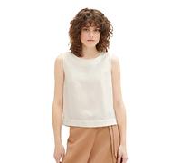 TOM TAILOR 1036710 Camicia da Donna, 10315-Whisper White, 32