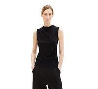 TOM TAILOR 1036799 Top, 14482-Deep Black, M Donna
