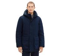 TOM TAILOR 1037347 Arctic-Paka Invernale con Cappuccio Rimovibile, 10668-sky Captain Blue, XXL Uomo