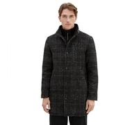 TOM TAILOR 1037349 Cappotto di Lana, 32524-dark Grey Wool Check, M Uomo