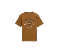 TOM TAILOR 1037735 T-Shirt, 25985-Deep Cognac, M Uomo