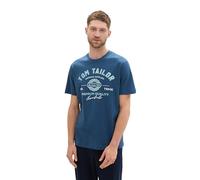 TOM TAILOR 1037735 T-Shirt, 26779-Nighttime Blue, XL Uomo