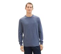 TOM TAILOR 1038426 Maglione, 18964 - Vintage Indaco Blue Melange, XXXL Uomo
