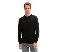 TOM TAILOR Maglione Uomo 1038426, 29999 - Black, M