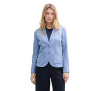 TOM TAILOR 1038703 Basic Ottoman Blazer con Tasche, 37106-Flawless Blue, XL Donna