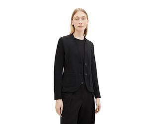 Tom Tailor 1038703 Blazer, 14482 Deep Black, L da Donna, 14482 Deep Black, L