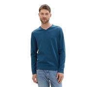TOM TAILOR 1039806 Pullover, 36295-Melange di tè Scuro, XXL Uomo