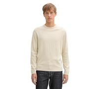 TOM TAILOR 1039810 Pullover, 28596-soft Beige Melange, XL Uomo