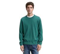TOM TAILOR 1039810 Pullover, 38681-Jasper Green Melange, L Uomo
