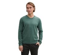 TOM TAILOR 1039811 Pullover, 30358-Green Dust Melange, 3XL Uomo