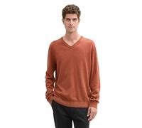 TOM TAILOR 1039811 Pullover, 37093-baked Clay Melange, XXL Uomo