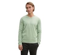 TOM TAILOR 1039811 Pullover, 37098-Spring Green Melange, M Uomo