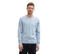 TOM TAILOR 1039811 Pullover, 37709-Light Dove Blue Melange, L Uomo