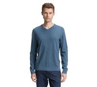 TOM TAILOR 1039811 Pullover, 38701-Real Teal Melange, XXL Uomo