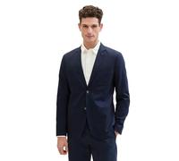 TOM TAILOR 1040219 Giacca, 35176-sky Captain Blue Herringbone, 54 Uomo