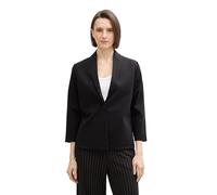 TOM TAILOR 1040329 Blazer, 14482-Deep Black, M Donna