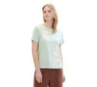 TOM TAILOR 1040544 T-Shirt, 17549-Sea Foam, L Donna