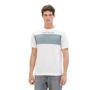 TOM TAILOR 1040835 T-Shirt, 20000-bianco, XXL Uomo